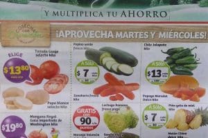 Frutas y Verduras Soriana 5 y 6 de Diciembre 2017