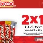 OXXO: Ofertas de Navidad 2X1 en Snickers, Carlos V y Skittles
