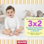 Sears: 3x2 en Ropa Interior, Mamelucos, Pijamas y Calcetería para Bebés, Niños y Niñas