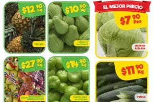 Bodega Aurrera: frutas y verduras tiánguis de mamá lucha 12 al 18 de enero 2018