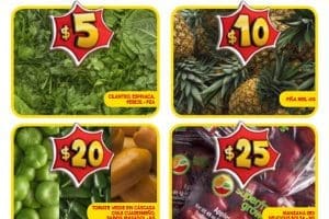 Bodega Aurrera: frutas y verduras tiánguis de mamá lucha 26 de enero al 1 de febrero