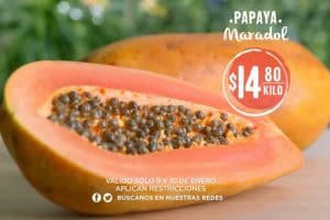 Comercial Mexicana: frutas y verduras del campo 9 y 10 de enero 2018
