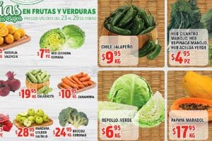 HEB: frutas y verduras del 23 al 29 de enero de 2017