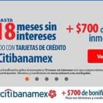 Walmart Cyber Martes Citibanamex $700 de descuento y 18 MSI