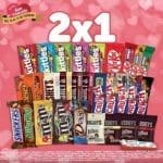 Promoción San Valentín en Oxxo 2x1 en chocolates del 10 al 14 de Febrero