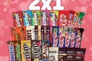 Promoción San Valentín en Oxxo 2×1 en chocolates del 10 al 14 de Febrero