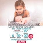 Sears ofertas mes del bebé e infantiles del 1 al 28 de febrero 2018