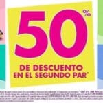 Suburbia: 50% de descuento en el segundo par de zapatos del 22 al 26 de febrero