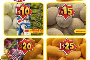Bodega Aurrera: frutas y verduras tianguis de mamá lucha 2 al 8 de marzo de 2018