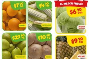 Bodega Aurrera: frutas y verduras tianguis de mamá lucha del 16 al 22 de marzo 2018