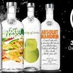 Bodegas Alianza Ofertas Flash 3x2 en Vodka Absolut al 16 de marzo