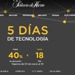 Palacio de Hierro 5 Días de Tecnología con Hasta 40% de descuento