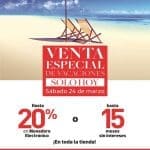 Venta Especial de Vacaciones Fábricas de Francia 24 de Marzo 2018