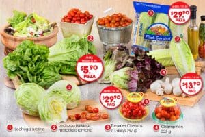 Frutas y Verduras Superama del 15 al 31 de Marzo 2018