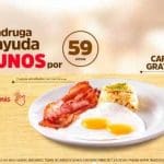 Vips Desayunos por $59 + Café Gratis al 28 de marzo