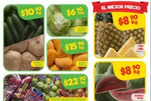 Bodega Aurrera: frutas y verduras tianguis de mamá lucha 6 al 12 de abril 2018