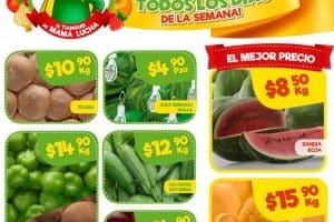 Bodega Aurrera: frutas y verduras tianguis de mamá lucha del 20 al 26 de abril 2018