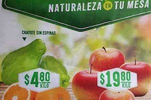 Comercial Mexicana: frutas y verduras del campo 10 y 11 de abril 2018