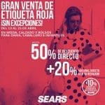 Gran Venta de Etiqueta Roja Sears del 13 al 25 de Abril 2018