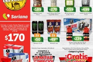 Ofertas Jueves Cervecero Soriana 19 de Abril 2018