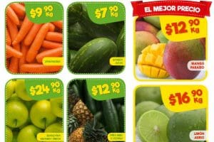 Bodega Aurrera: Frutas y Verduras Tianguis de Mamá Lucha del 11 al 17 de mayo 2018