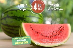 Frutas y Verduras Soriana 22 y 23 de Mayo de 2018
