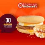 Martes de McDonalds 29 de Mayo de 2018