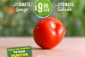 Mega Soriana: Frutas y Verduras del Campo 29 y 30 de mayo 2018