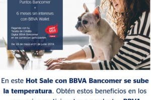 Promociones de Hot Sale 2018 en BBVA Bancomer