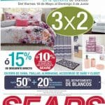Quincena de Blancos Sears: 3x2 en ropa de cama, toallas, almohadas y más