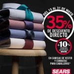 Sears: 35% de descuento en camisas y corbatas para Caballeros