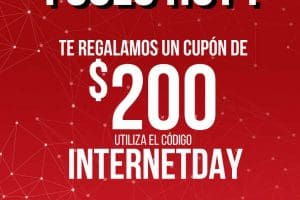 Soriana: cupón de $200 de descuento día del Internet 17 Mayo 2018