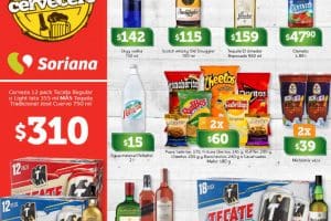 Soriana: Ofertas de Vinos y Licores Jueves Cervecero 10 de Mayo 2018