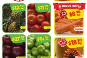 Bodega Aurrera: Frutas y Verduras del 8 al 14 de Junio 2018