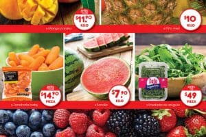 Frutas y Verduras Superama del 19 de junio al 2 de julio 2018