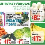 HEB: folleto de frutas y verduras del 19 al 25 de junio 2018
