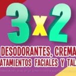 Julio Regalado 2018: 3x2 en desodorantes, cremas y tratamientos faciales