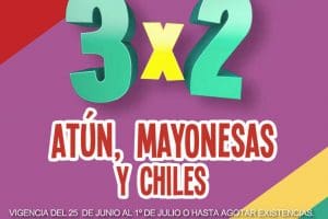 Julio Regalado 2018 Soriana: 3×2 en atún, mayonesas y chiles