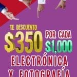 Soriana Julio Regalado 2018: $350 de descuento en Electrónica y Fotografía