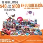 Temporada Naranja 2018: $40 de descuento por cada $100 en juguetes