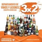Temporada Naranja 2018 La Comer: 3x2 en Vinos y Licores