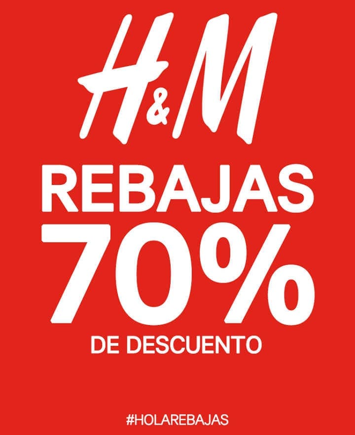 Melodramático Subrayar Buena suerte H&M: Rebajas de hasta 70% de descuento Primavera Verano 2018