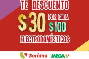 Julio Regalado 2018: $30 de descuento por cada $100 en electrodomésticos
