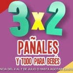 Julio Regalado 2018 Soriana: 3×2 en pañales y Todo Para Bebes