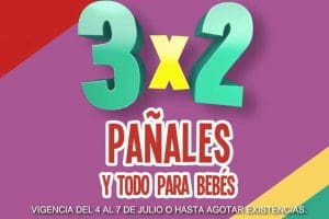 Julio Regalado 2018 Soriana: 3×2 en pañales y Todo Para Bebes