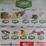 Mega Soriana: frutas y verduras del campo 24 y 25 de julio 2018