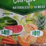 Mega Soriana: frutas y verduras 31 de julio y 1 de agosto 2018