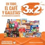 Temporada Naranja 2018 en La Comer: 3×2 en café y galletas