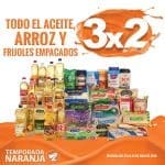 Temporada Naranja 2018 La Comer: 3×2 en aceite, arroz y frijoles