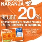 Temporada Naranja 2018 La Comer: 20% de bonificación en farmacia